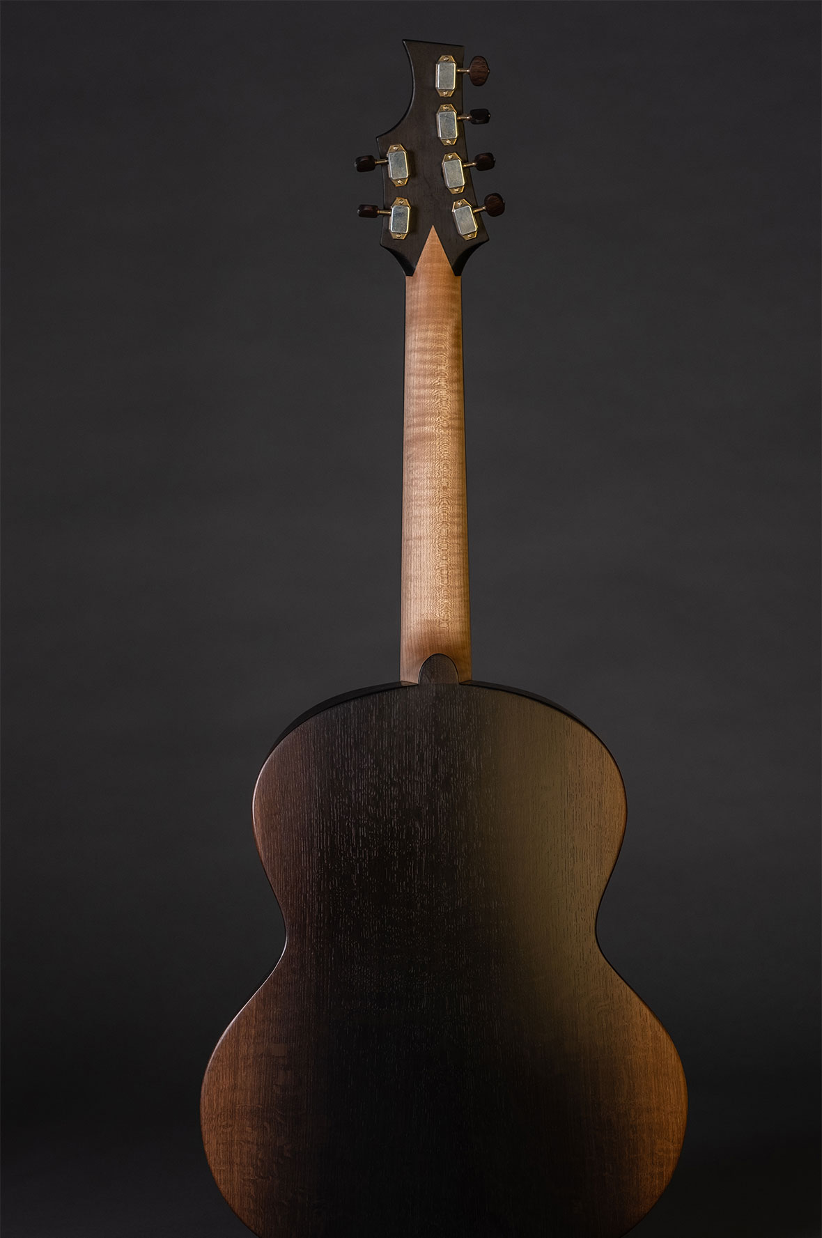 A Series Fenland Black Oak Guitar (Jazz)