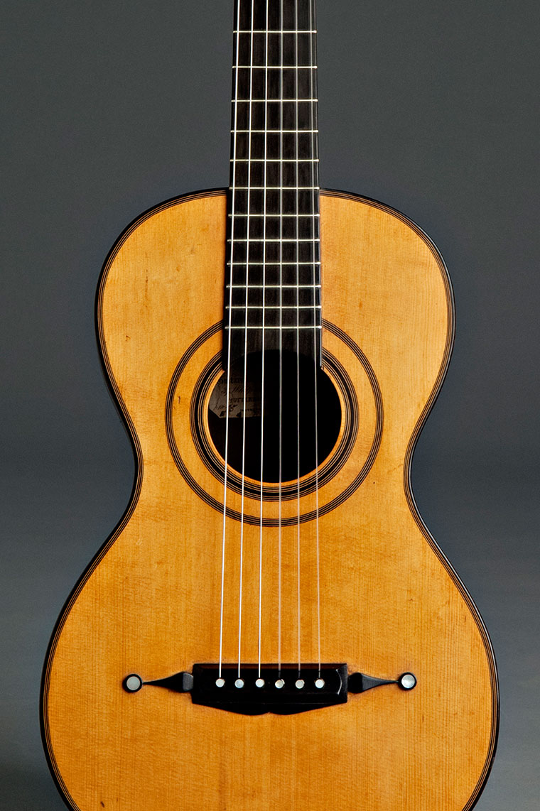 Historical copy of Panormo guitar (1835)